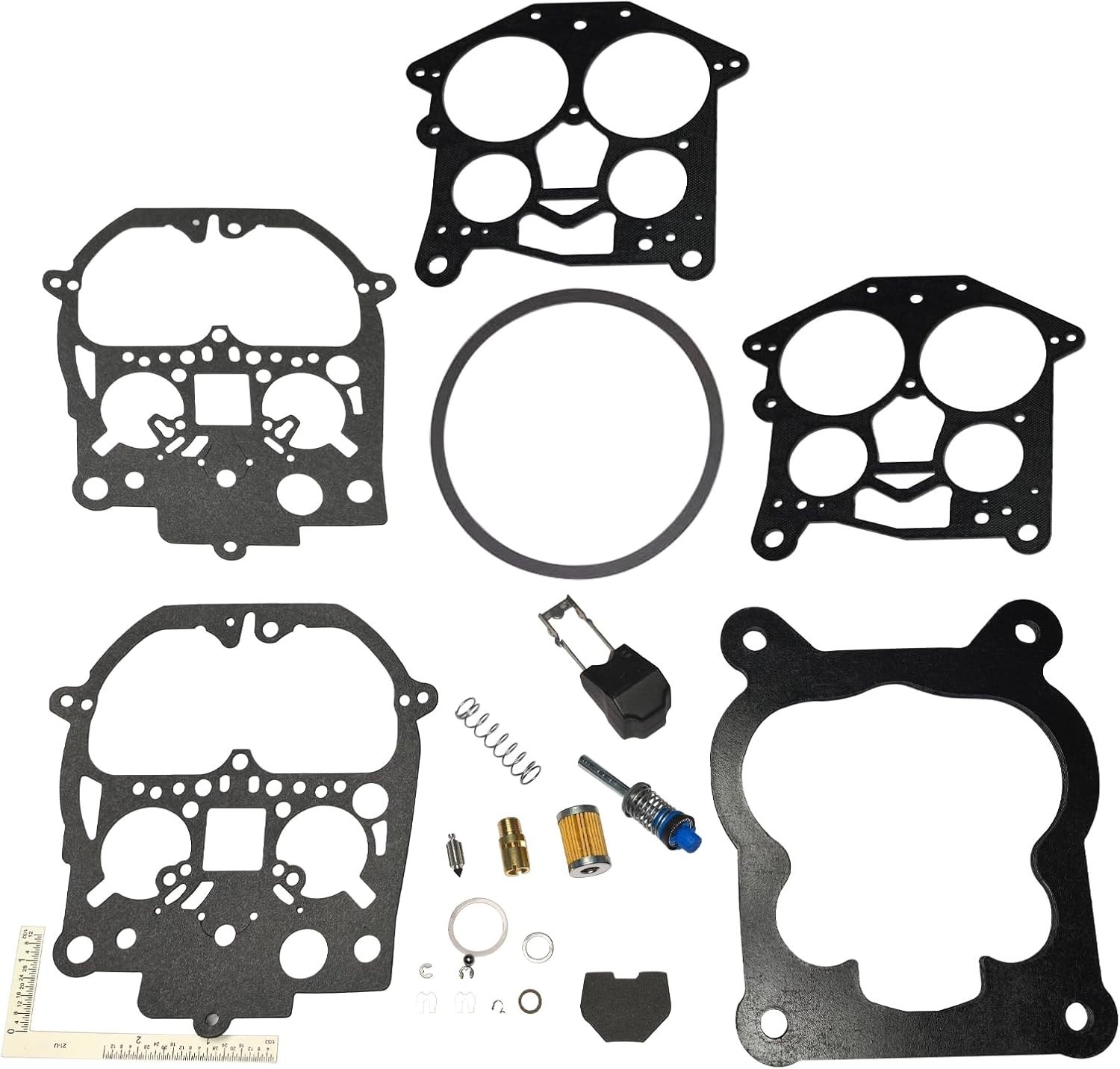 Rochester Quadrajet Carburetor Rebuild Kit Float Filter HD Pump 72-78 Chevy GMC