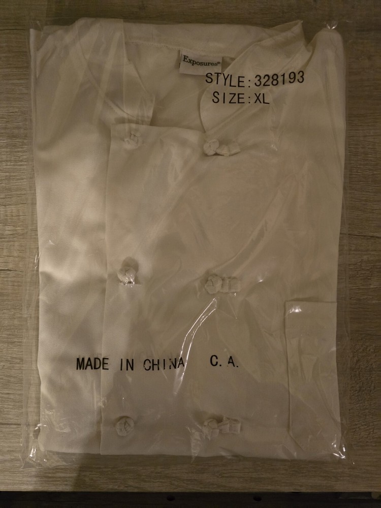 White Chef Jacket Size XL