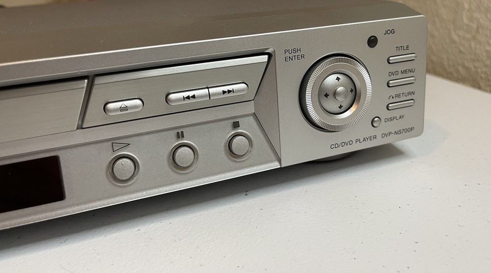 Sony DVP-NS700P DVD/CD Player with cables TESTED without Remote