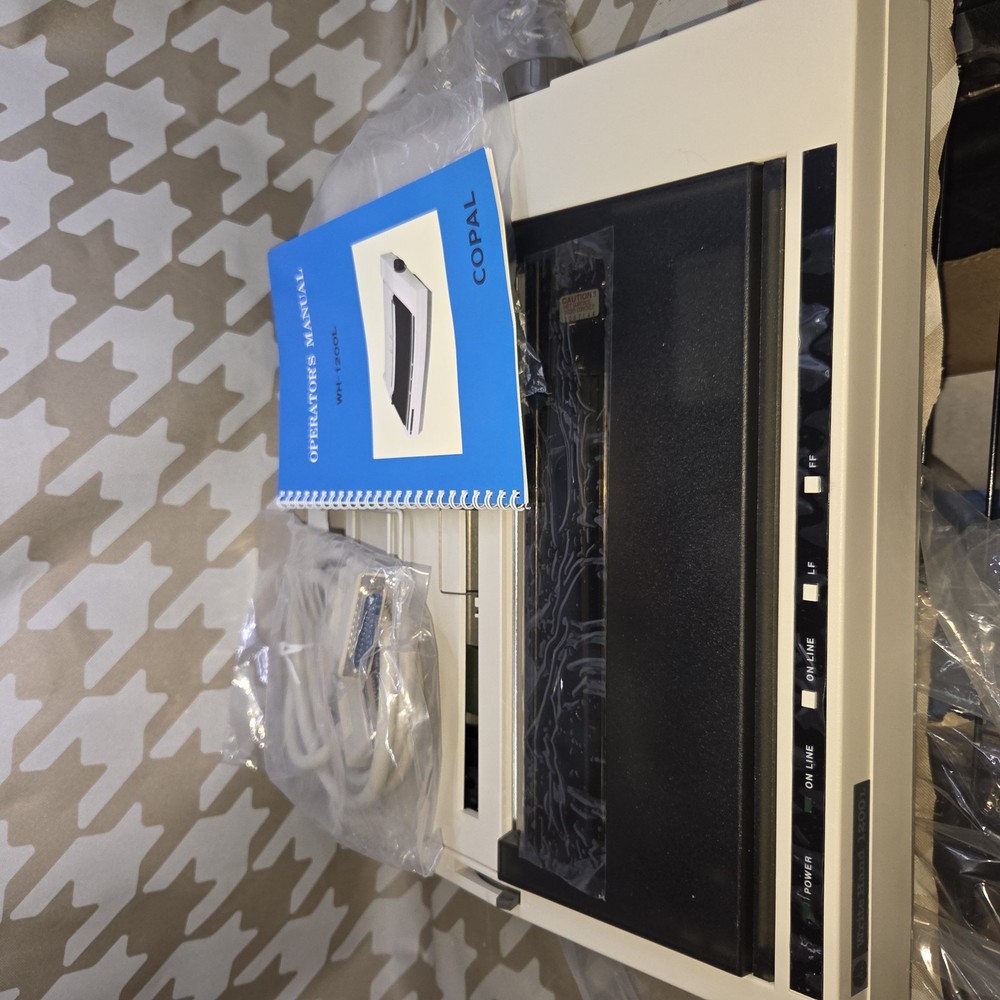 Copal Printrust 2000 Printer with Manual and Cable