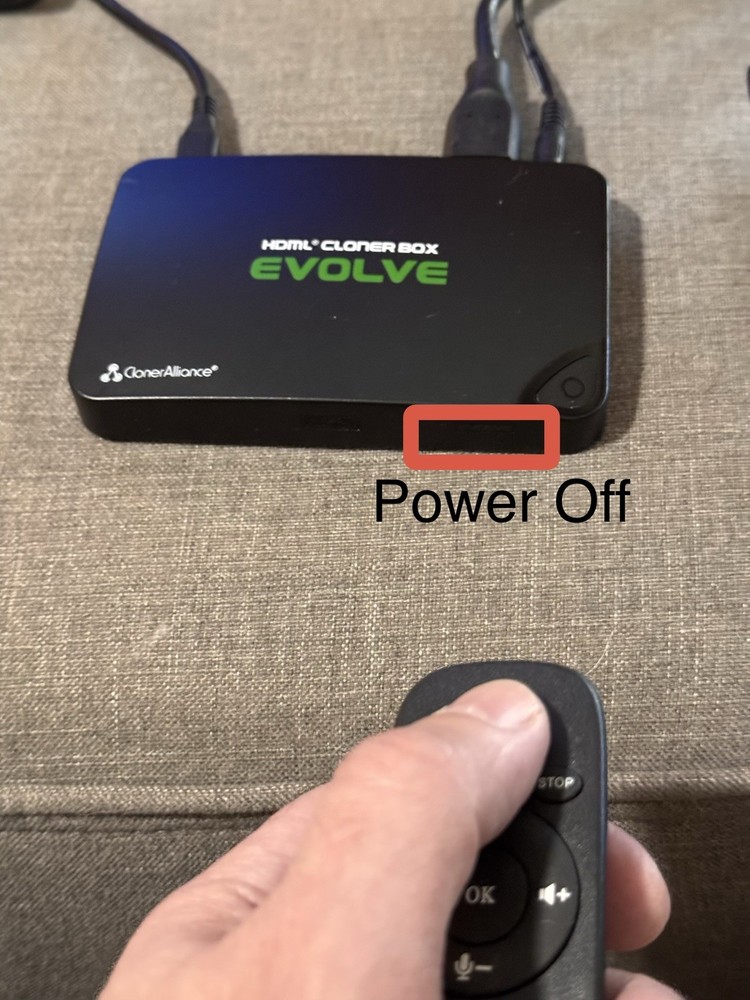 ClonerAlliance Evolve HDMI Cloner Streaming 1080p, USB Storage, Remote, Cables