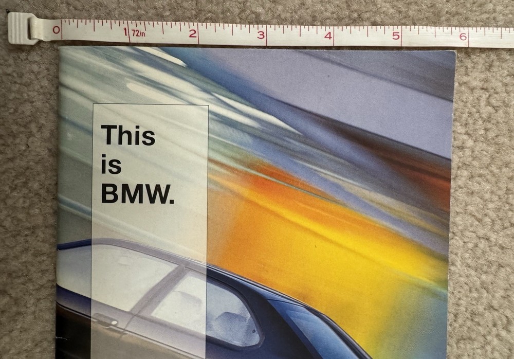 BMW Brochure Vintage