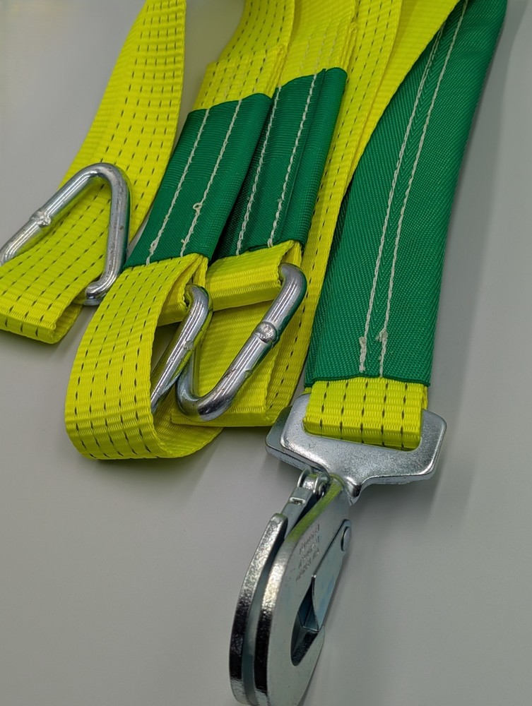 HI VIS Winching Assistance Straps Webbing Winch Brother - Even Pull System