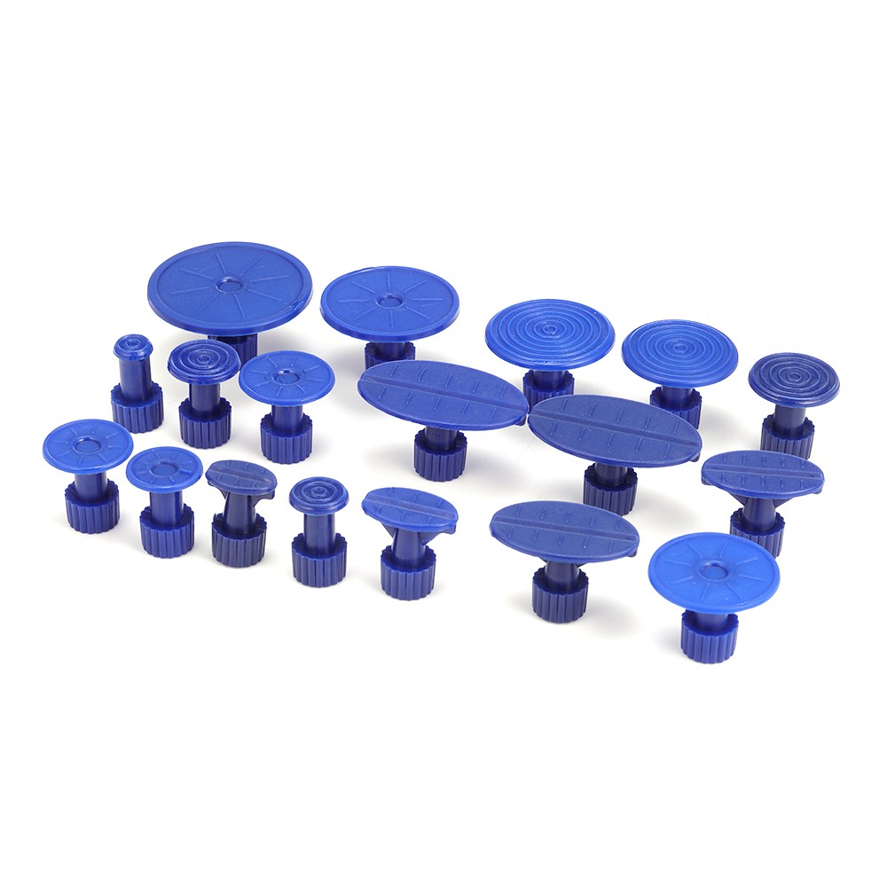 18x Tabs & T-Bar Hammer Puller Lifter Paintless Dent Pit Repair Tool .