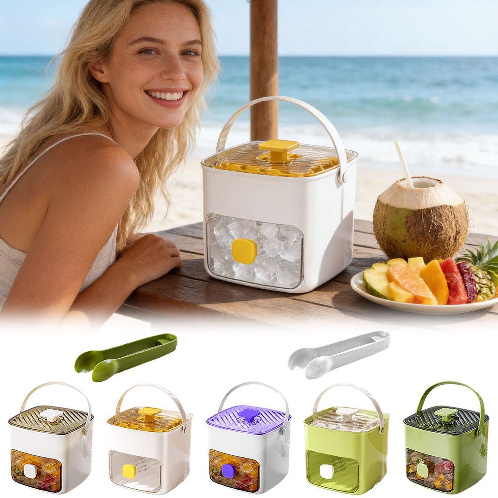 Portable Ice Maker for Freezer with Ice Bin Fast, Compact Countertop Design