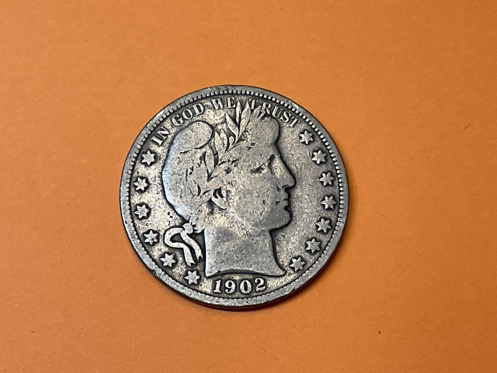1902-P Barber Half