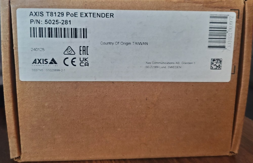 Axis T8129 POE Extender
