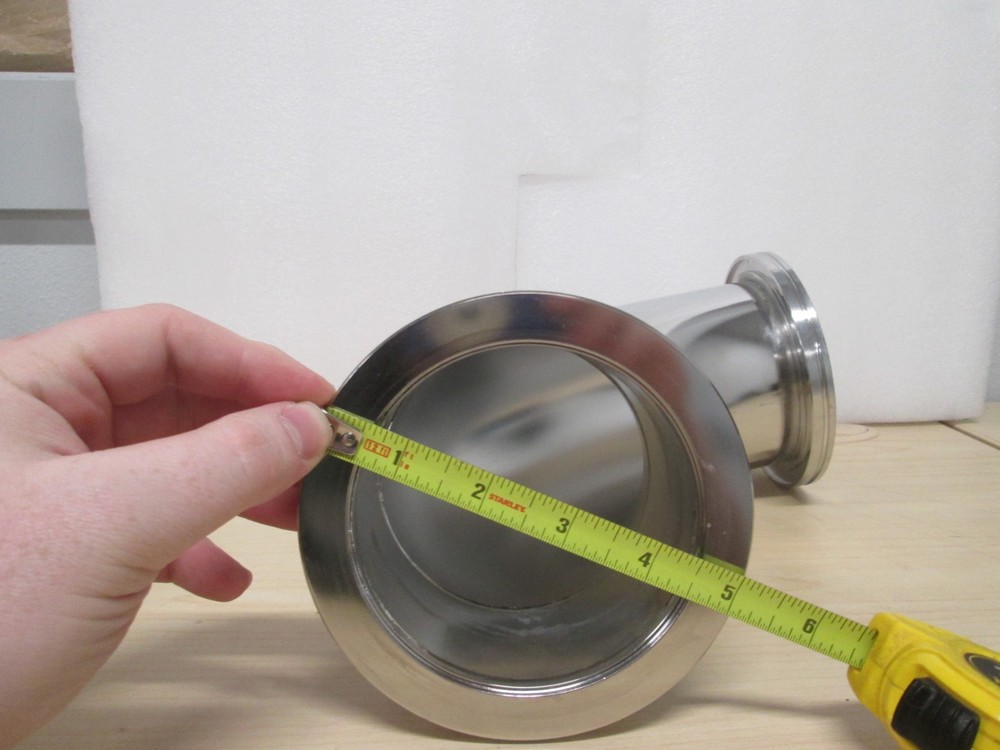 Elbow fitting, 5in diameter, new