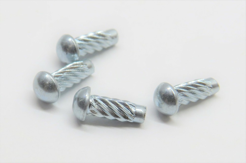 Size 2, 1/4" Long name Plate Rivets Drive Screws Engine Motor