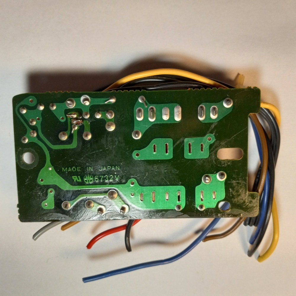 🤩 TECHNICS ⚡️ SUP17430B POWER SUPPLY PCB ⚡️ SA-404 STEREO RECEIVER