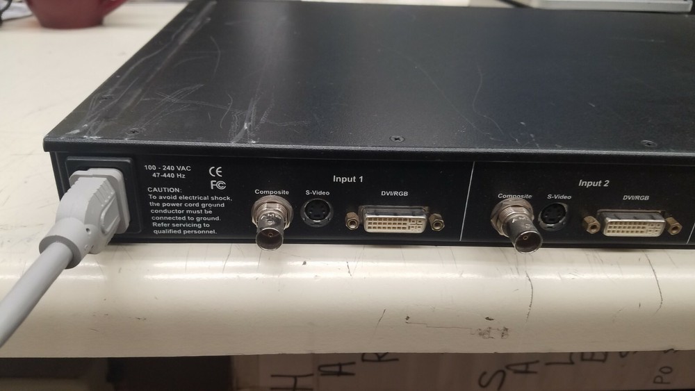 RGB Spectrum Dualview 2 RGB 250-2/0 Two Window Video Display Processor