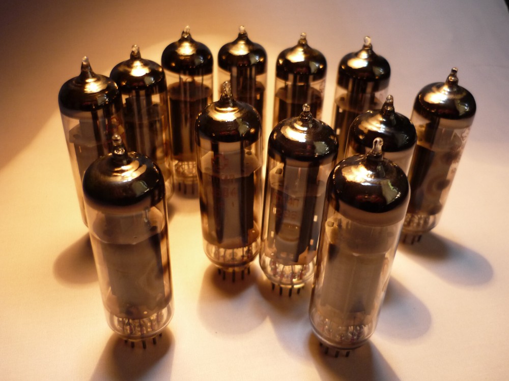 12pcs. 6P14P / 6П14П ~ EL84, N709, 6BQ5 Output pentode