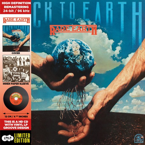 Rare Earth - Back To Earth [New CD]