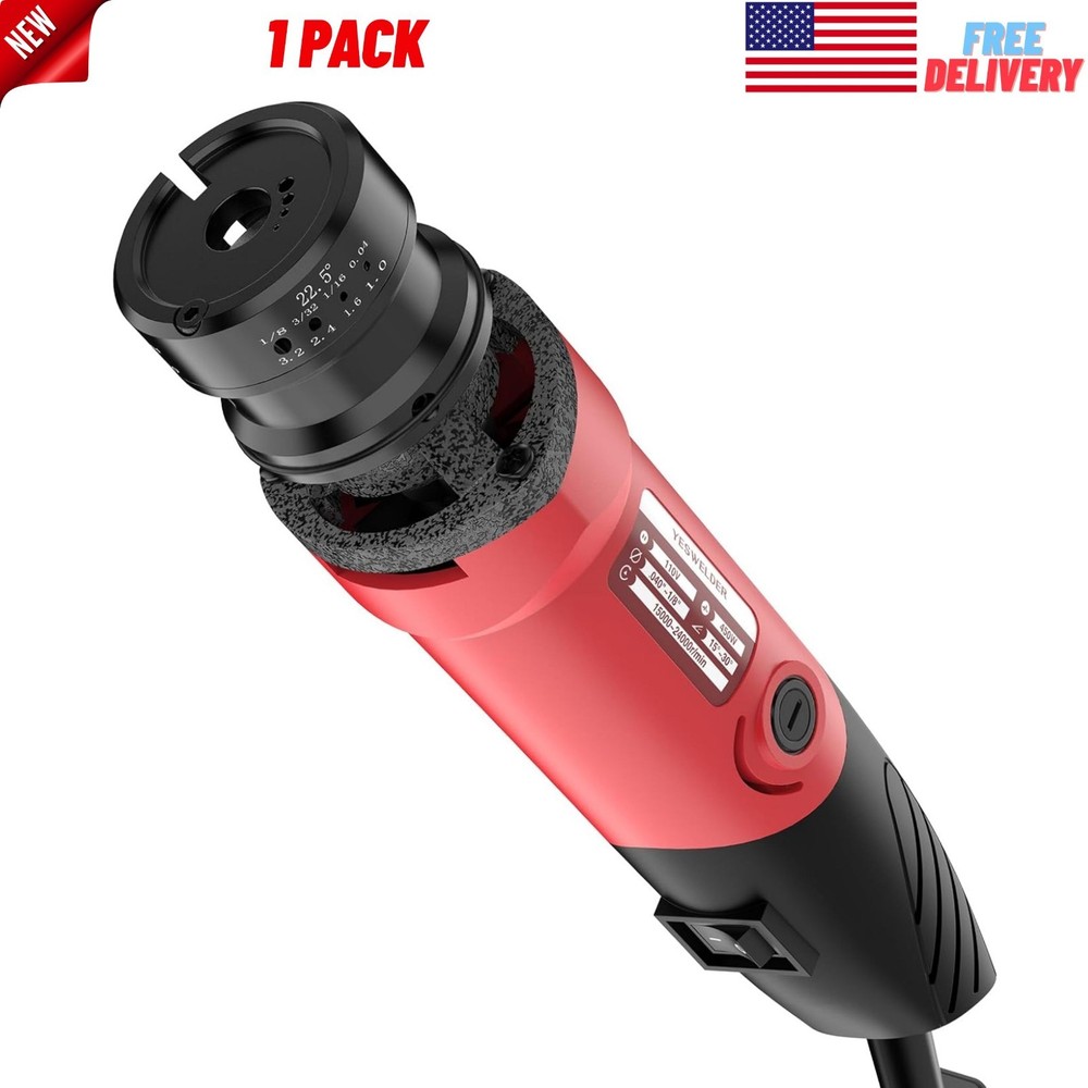 110V TIG welding Tungsten Electrode Sharpener Grinder Handheld 4 Sizes 3 Angles