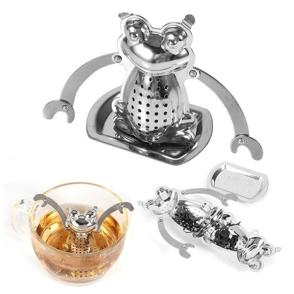 Stainless Steel Loose Tea Leaf Infuser Ball Strainer Diffuser Herbal