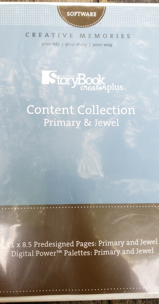 Creative Memories StoryBook Creator Plus Digital Expressions Software