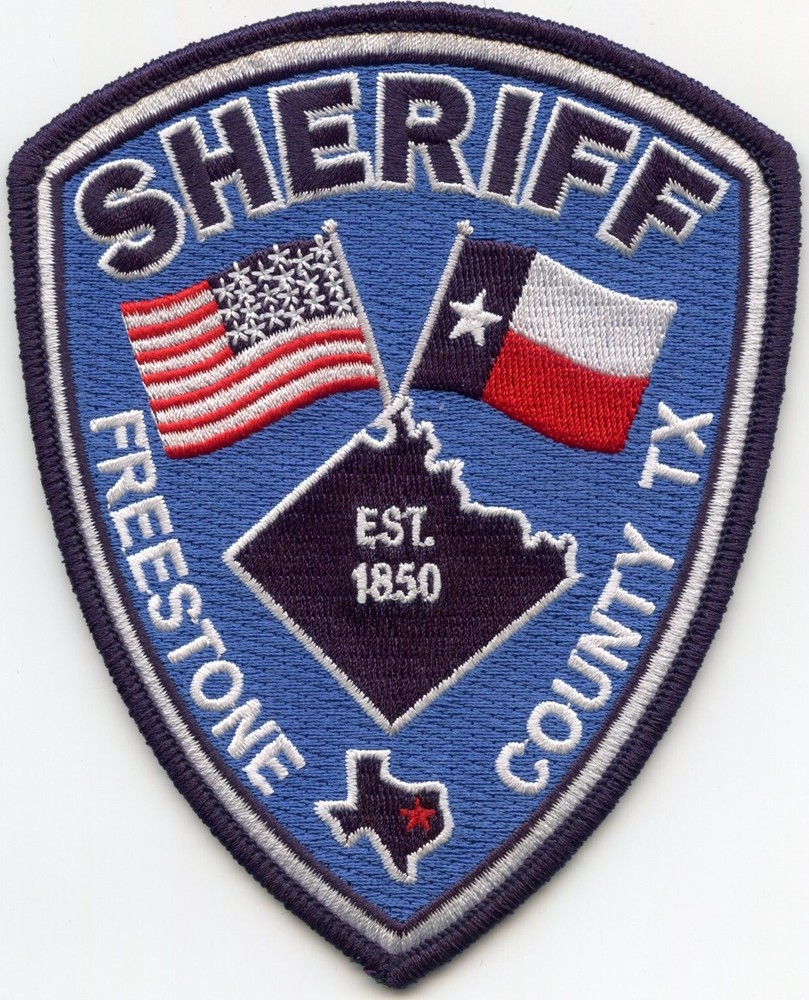 FREESTONE COUNTY TEXAS State Flag SHERIFF POLICE PATCH
