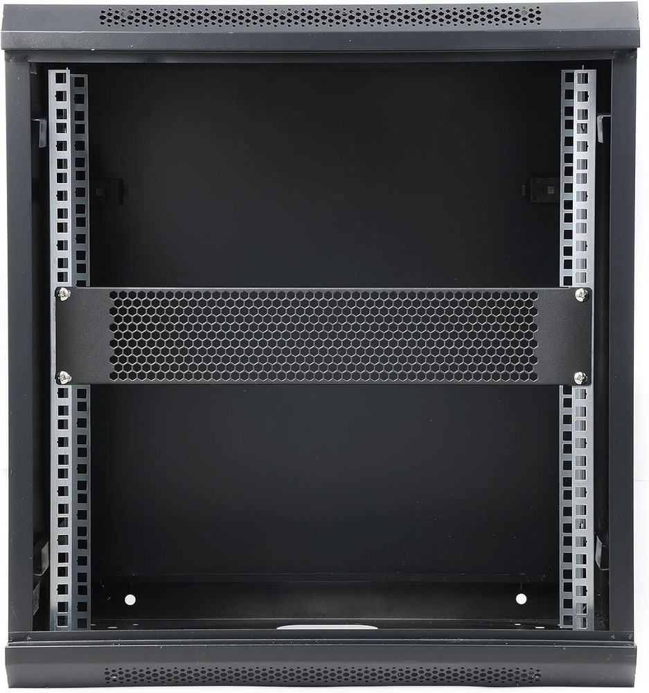 2PCS 2U Blank Rack Mount Panel Spacer with Venting for 19'' Server Rack Enclosur
