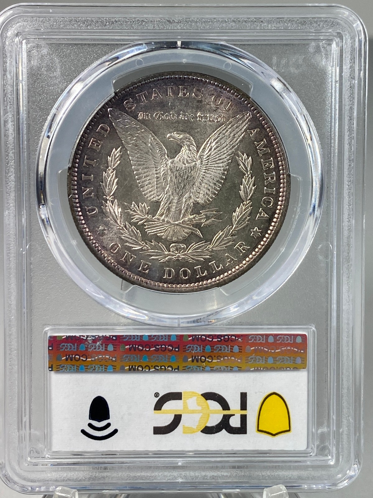 1897-P Morgan Silver Dollar PCGS MS63 Blue Tone!