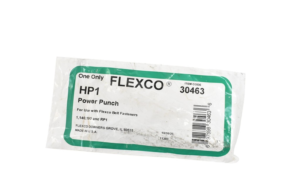 FLEXCO HP1 Power Punch Item Code 30463 For Flexco Belt Fasteners Made USA