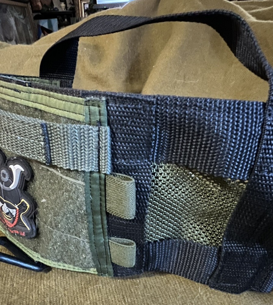 WARRIOR INDUSTRIES GREEN DOG HARNESS