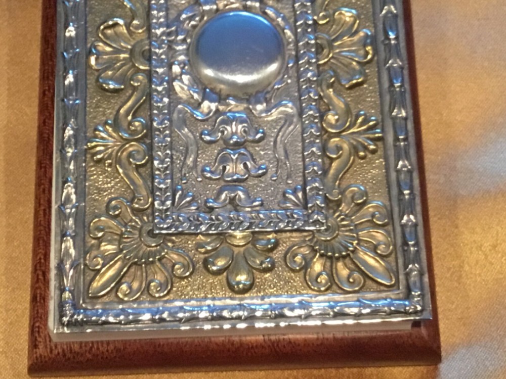 Stefani Bologna Master Silversmith Desk Note Pad~ Signed
