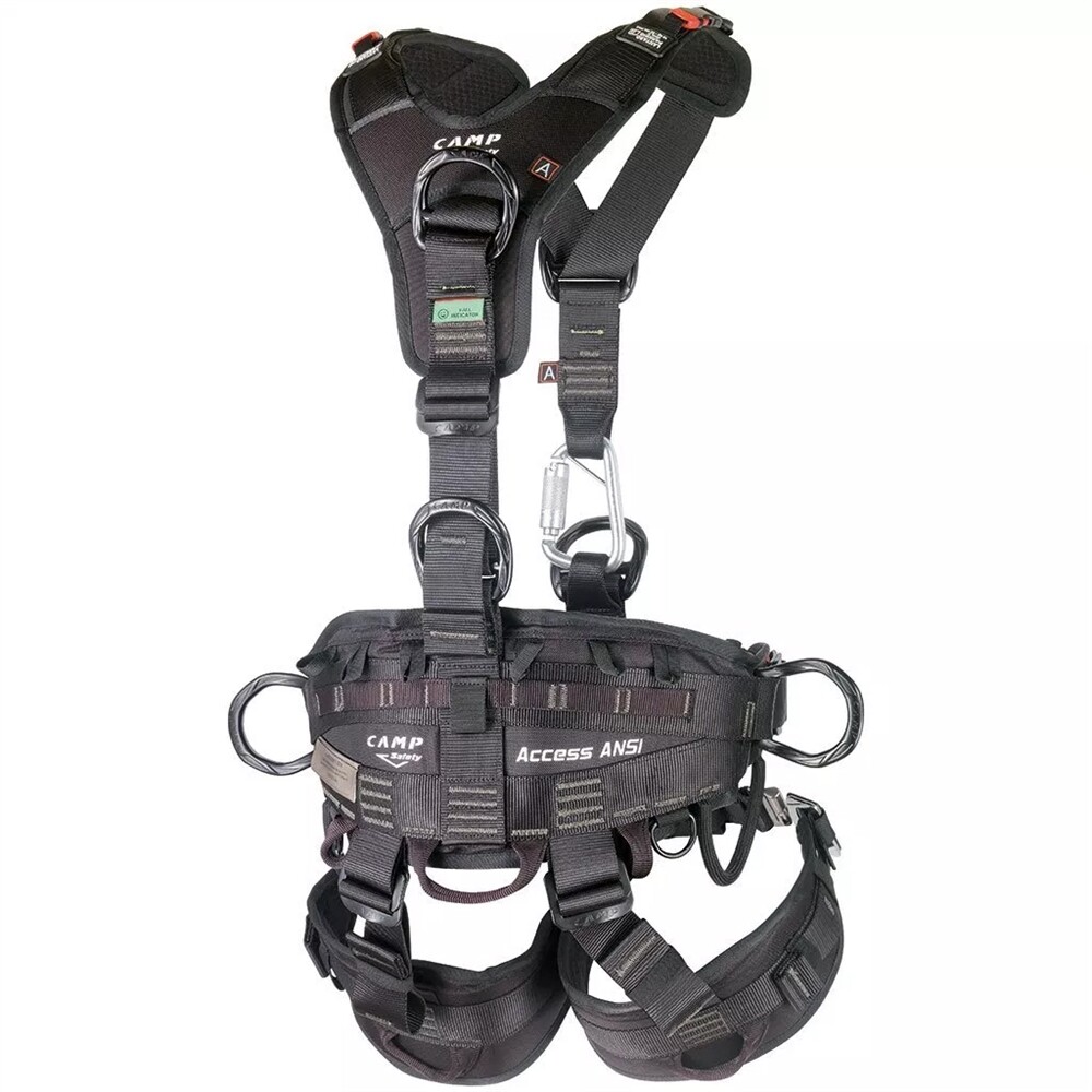 CAMP ACCESS XT ANSI Fullbody Rope Access Harness Black small - large