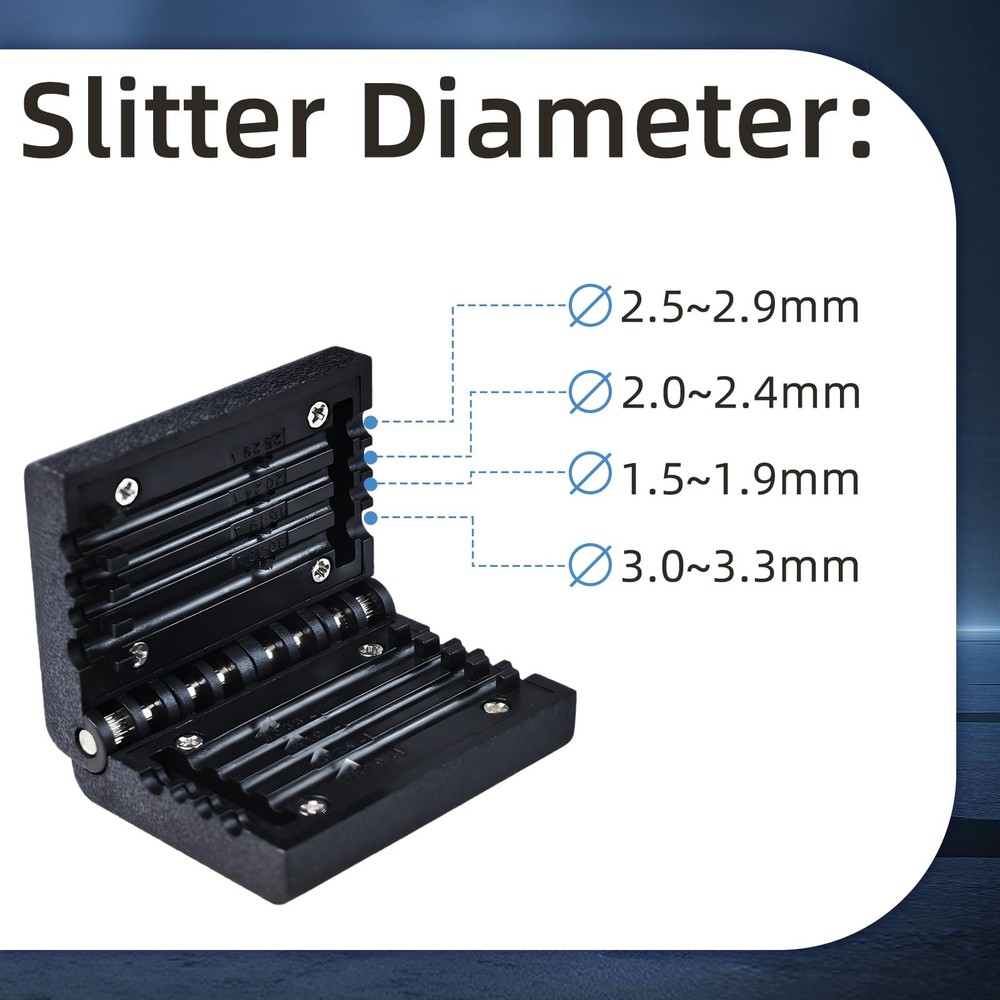 Ribbon Cable Stripper, Fiber Optic Buffer Jacket 1.5-3.3mm