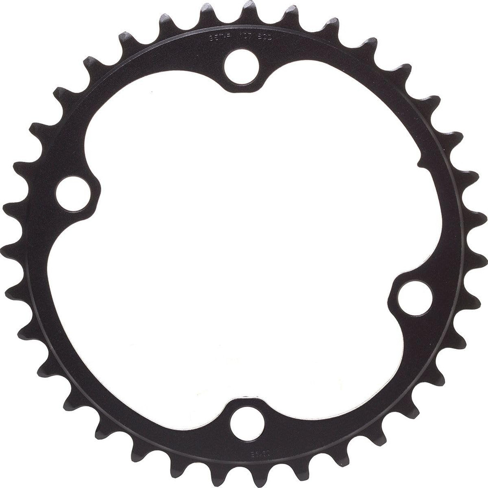 Force 35T Inner Chainring - 107 BCD, 4-Bolt, Blast Black