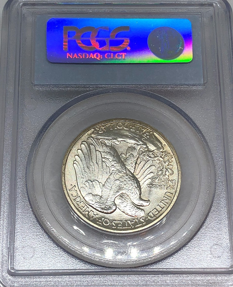 1939-D Walking Liberty Half Dollar PCGS MS65