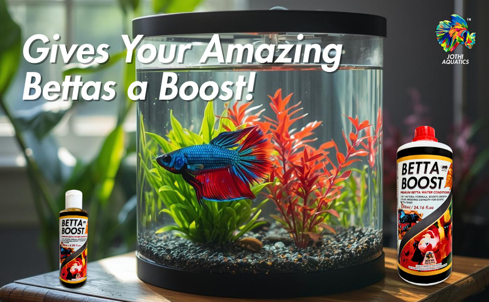 Betta Boost 120ml Betta Fish Aquarium Water Conditioner & Supplement