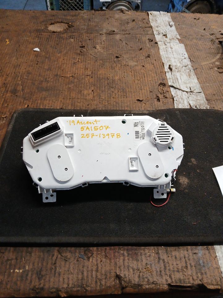 Speedometer MPH Base Fits 19 ASCENT 201647