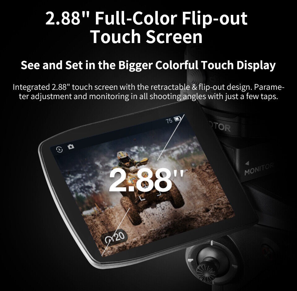 ZHIYUN Weebill 2 Official Handheld Gimbal Stabilizer for DSLR Mirrorless Camera