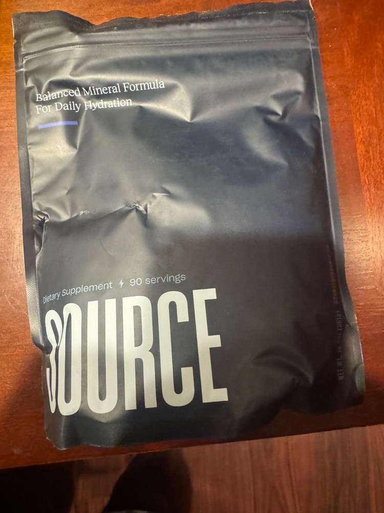 SOURCE -  Minerals Electrolyte Powder - Unflavored 90 Servings
