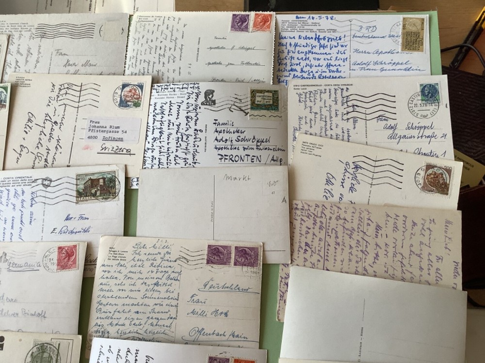 Italy collection postal postcards 20 items Ref A2040