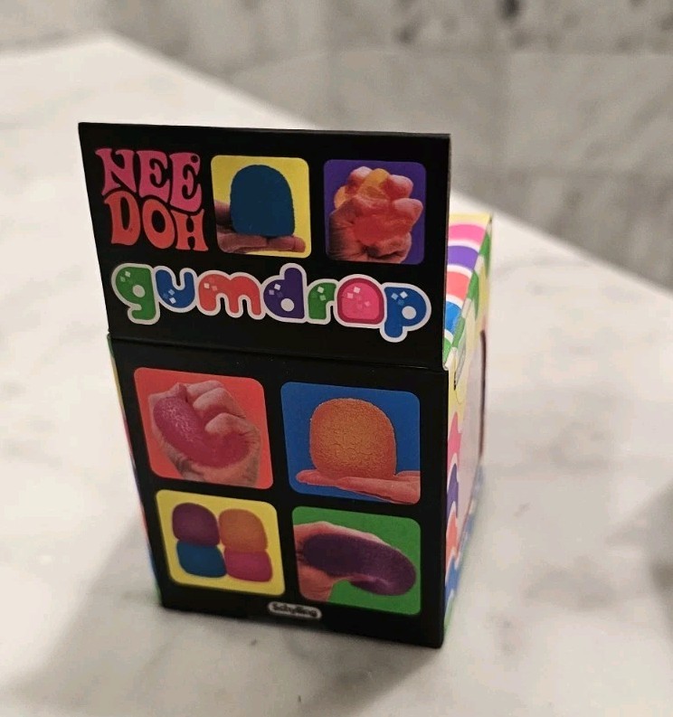 Needoh GUMDROP PINK 🩷 Super Solid Squishy Nee Doh NEW. Ships Same Day