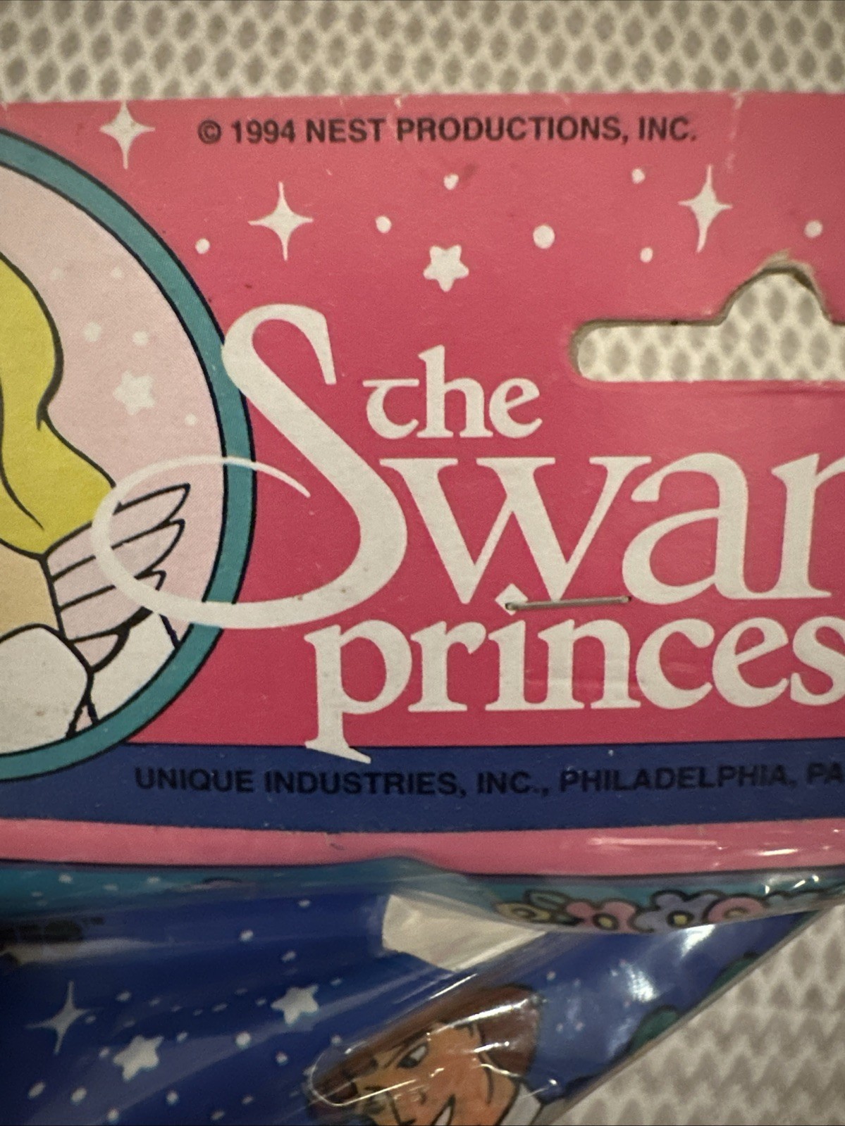 Vintage 1994 The Swan Princess Party Loot Favor Bags Plastic 8 Count NEW