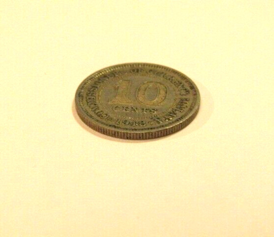 Malaya 1948 10 Cents Coin
