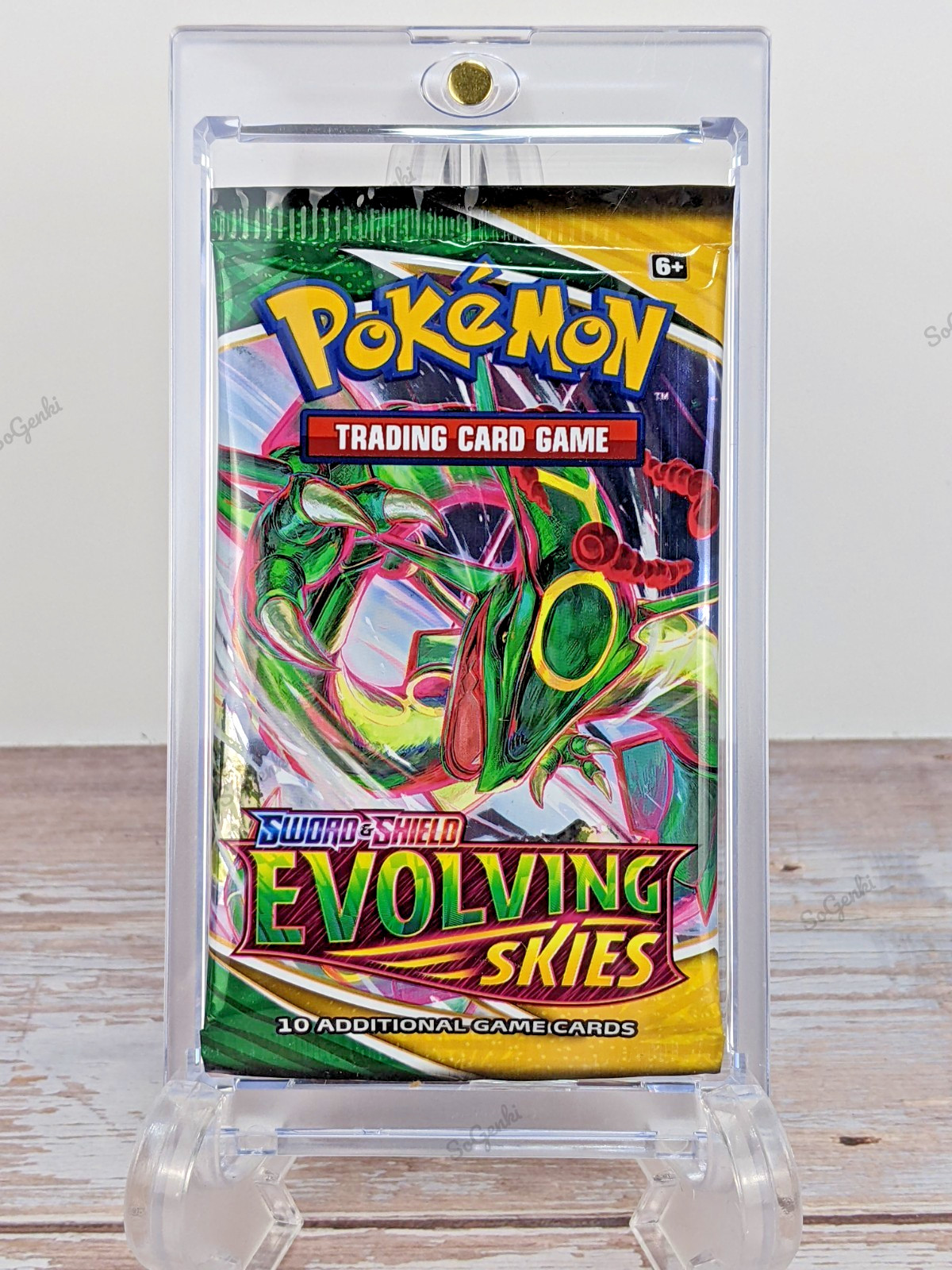 Pokemon MTG TCG Lot of 4 Booster Pack Magnetic Holder Protector Case