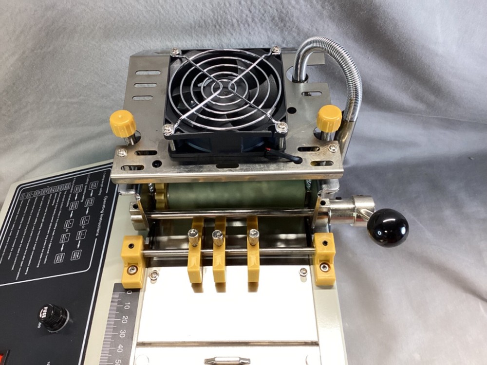 RBaysale Webbing Cutting Machine LCD Display Cold Hot Cutter Damaged Open Box