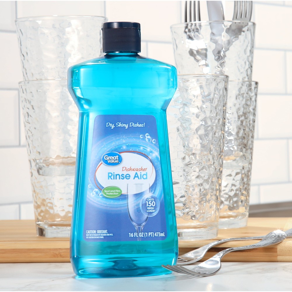 Liquid Rinse Agent, Unscented Scent, 16 Fluid Ounce, 1 Count