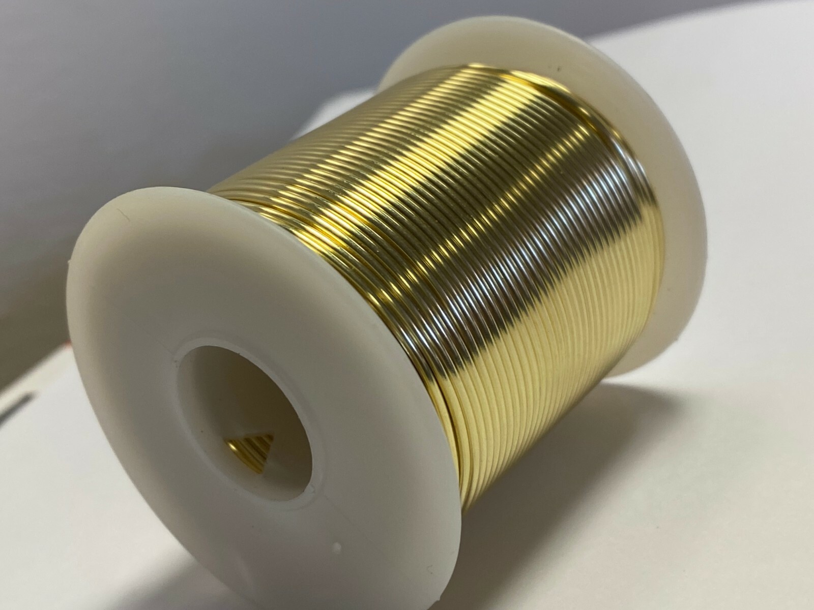 Yellow Brass Wire 12 Gauge 1 lb. Spool (50 Feet) Diameter 0.080