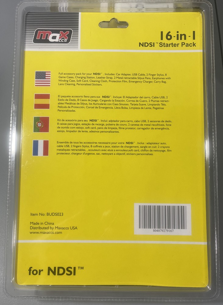 Nintendo DSI 16 Piece Starter Kit