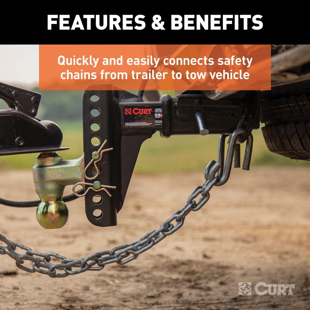 Certified 3/8" S-Hook (2,000 lbs.)