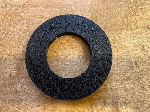 Sunfish sailboat mast wear ring