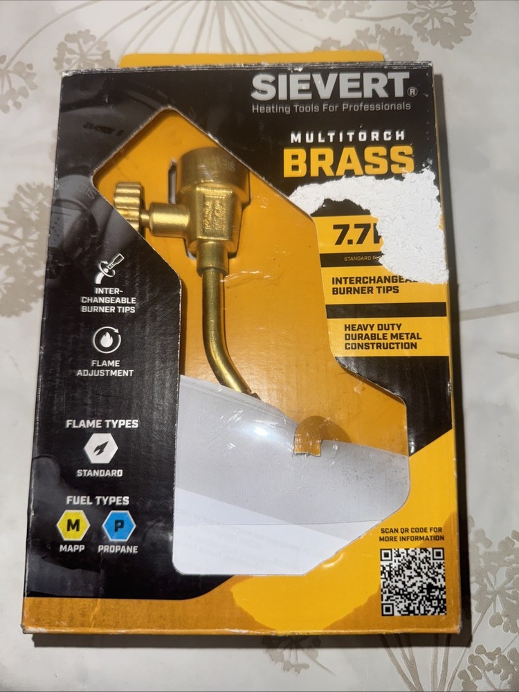 SIEVERT MultiTorch Brass Burner Tip (Fuel Not Included)