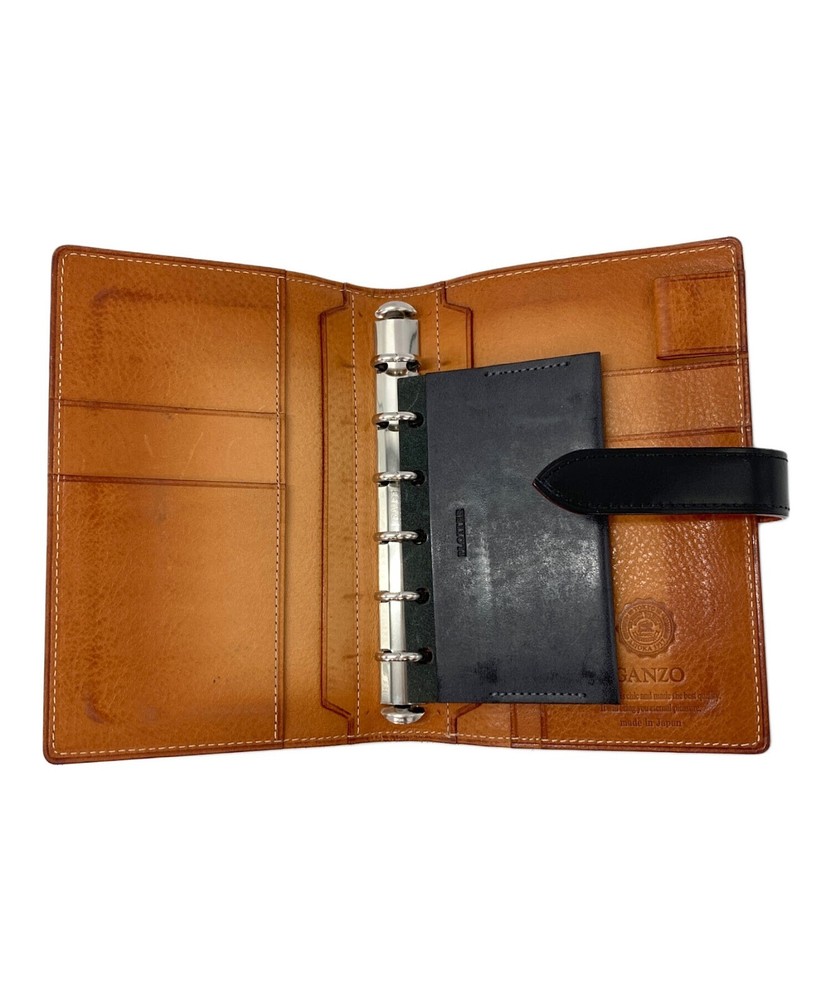 Authentic Ganzo Notebook Cover Men's Black