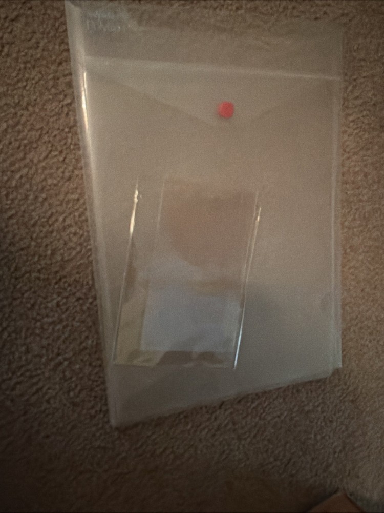 Clear Protective Sheets For Stamp Organization