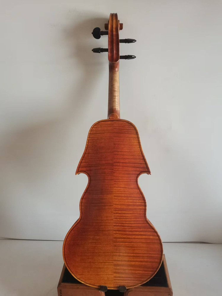 4/4 Violin solid Flamed maple back spruce top hand made Nice Sound