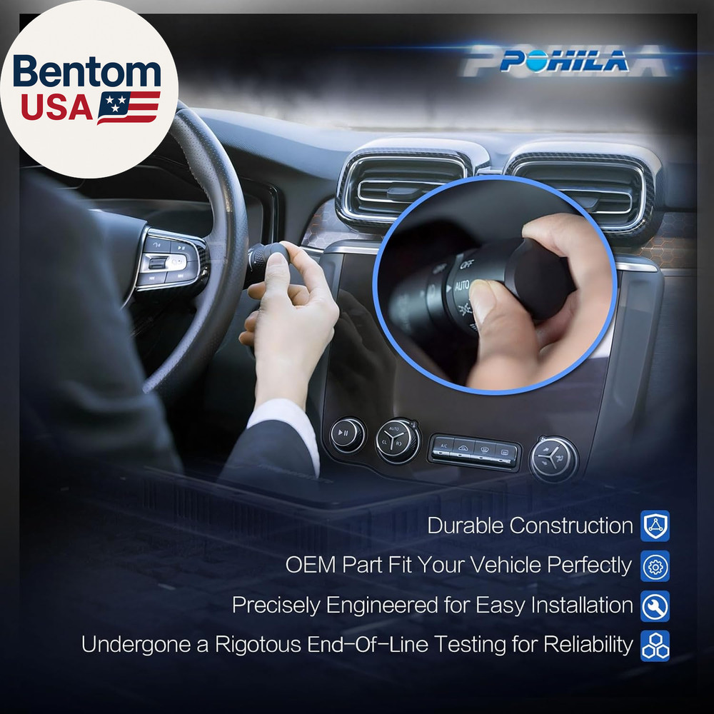 Windshield Wiper Switch Multifunction Turn Signal Control Compatible with Ford 2